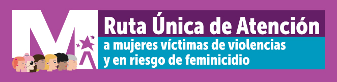 Banner ruta única de atención de la Secretaría de la Mujer