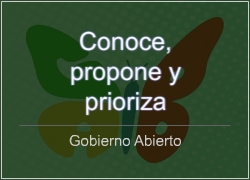 Banner Conoce, propone y prioriza