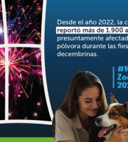 Banner animales presuntamente afectados por la pólvora