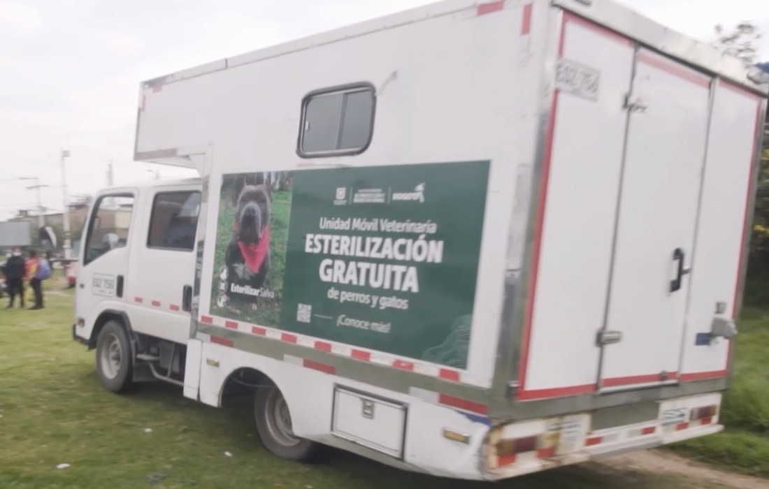 IDPYBA activa 4 puntos móviles de esterilización  animal en zonas estratégicas de Bogotá con 15 mil nuevos cupos