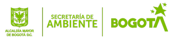 Logo de la Secretaría Distrital de Ambiente - SDA