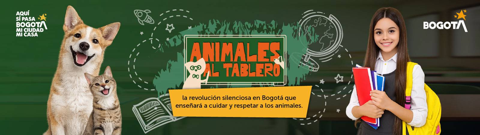 Animales al Tablero Slider Animales al Tablero