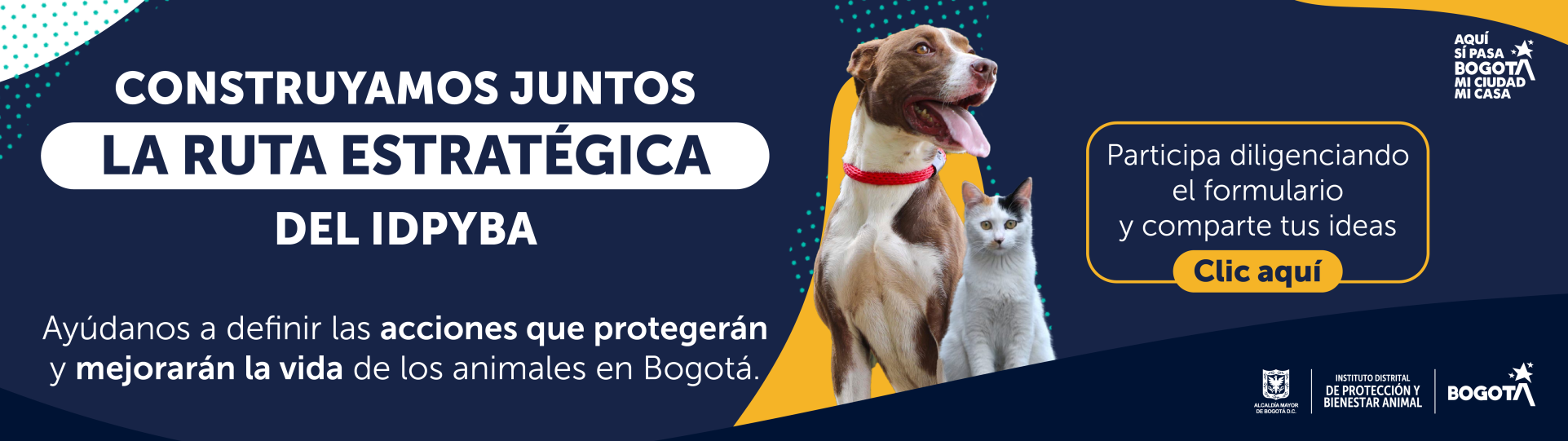 Banner convocatoria Ruta Estratégica IDPYBA