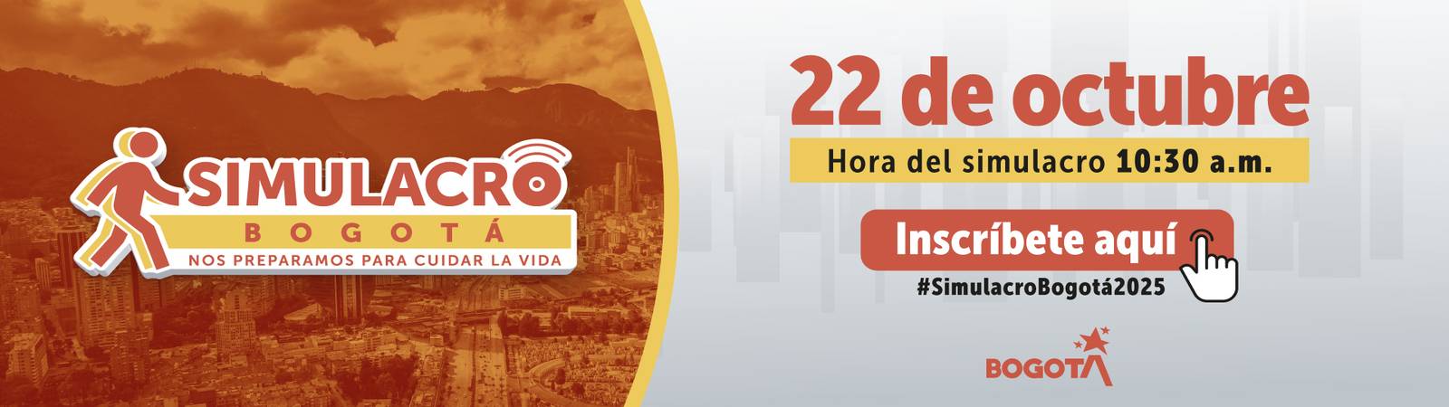 Banner Simulacro octubre 2025