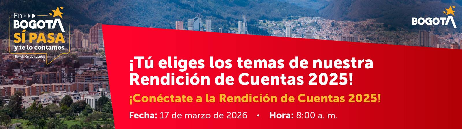 Banne Rendición de Cuentas
