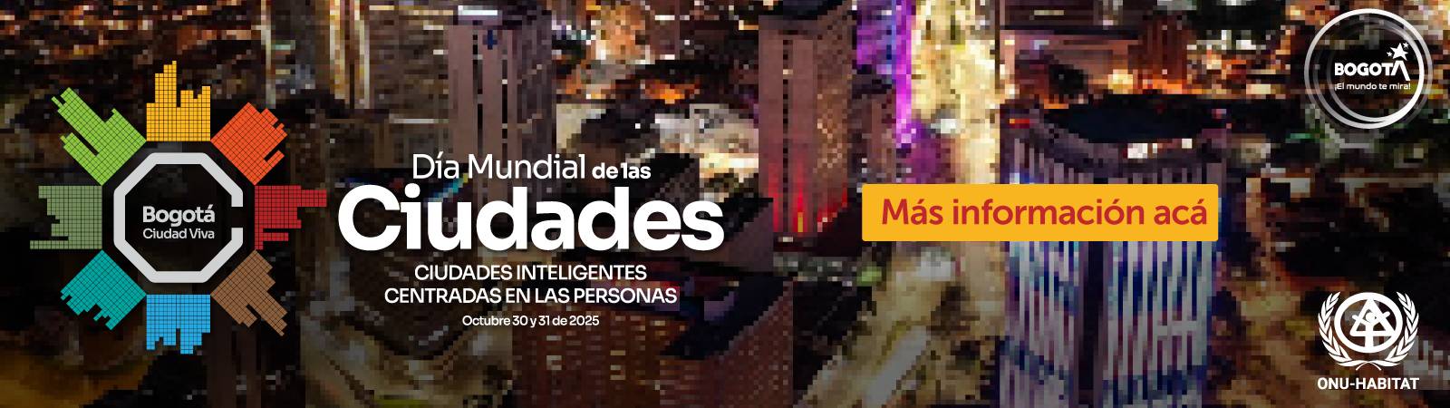 Banner día mundial de las ciudades 