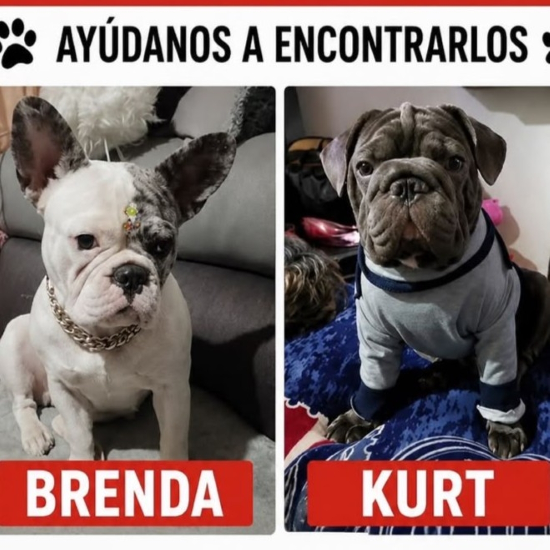 Perros Brenda y Kurt